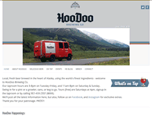 Tablet Screenshot of hoodoobrew.com
